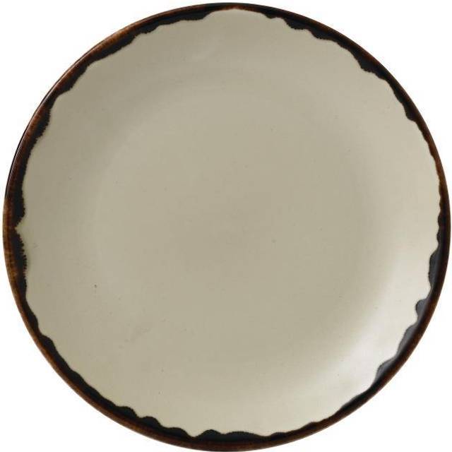 Dudson Harvest Evolve Coupe Plates Linen 165mm (Pack of 12)