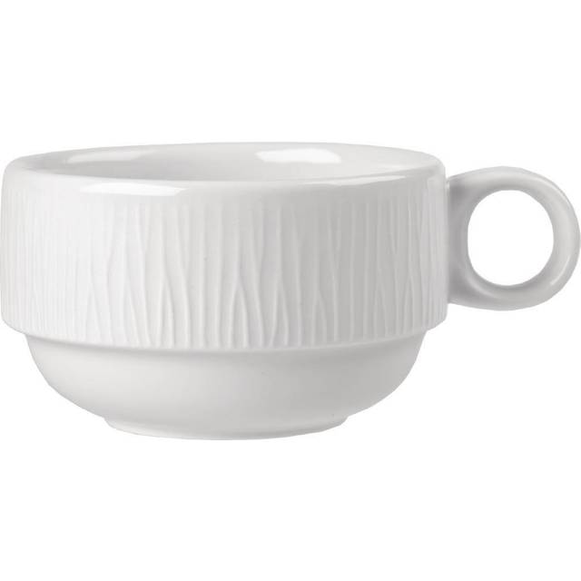 Churchill Bamboo Stacking Cup 7oz (Pack of 12)