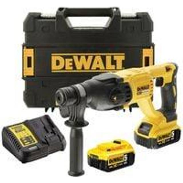 Dewalt DCH133P2 18v SDS+ Brushless Hammer SDS Drill 2 x 5.0ah Battery Tstak Case
