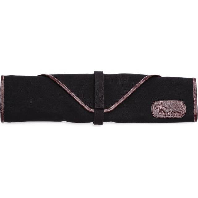 Boldric Canvas Knife Bag Black 6 Slots