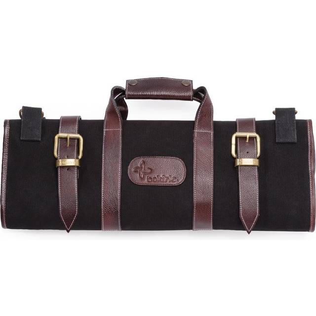 Boldric Canvas Knife Bag Black 17 Slots