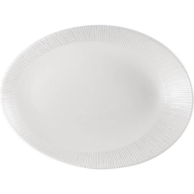 Churchill Bamboo Oval Plate 350 x 267mm (Pack of 12)