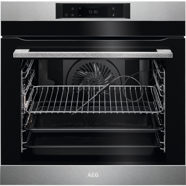 AEG Oven BPK748380M Series 8000 AssistedCooking Pyrolitic Built In Single