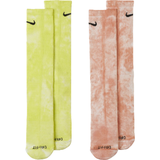 Nike - Cushioned Tie-Dye Crew Socks (2 Paar) - Socken