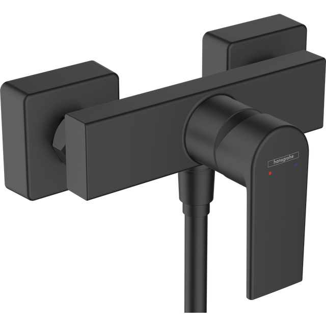 Hansgrohe Vernis Shape Matt Black Concealed Single Lever Shower Mixer