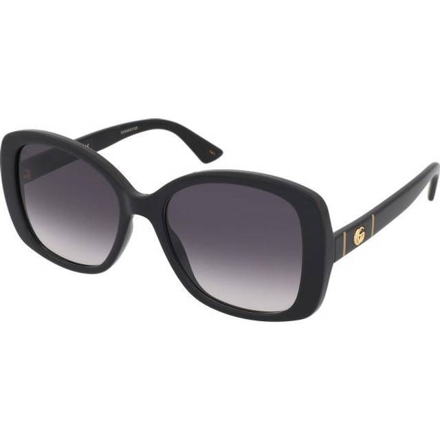 Gucci GG 0762S 001, BUTTERFLY Sunglasses, FEMALE - Black