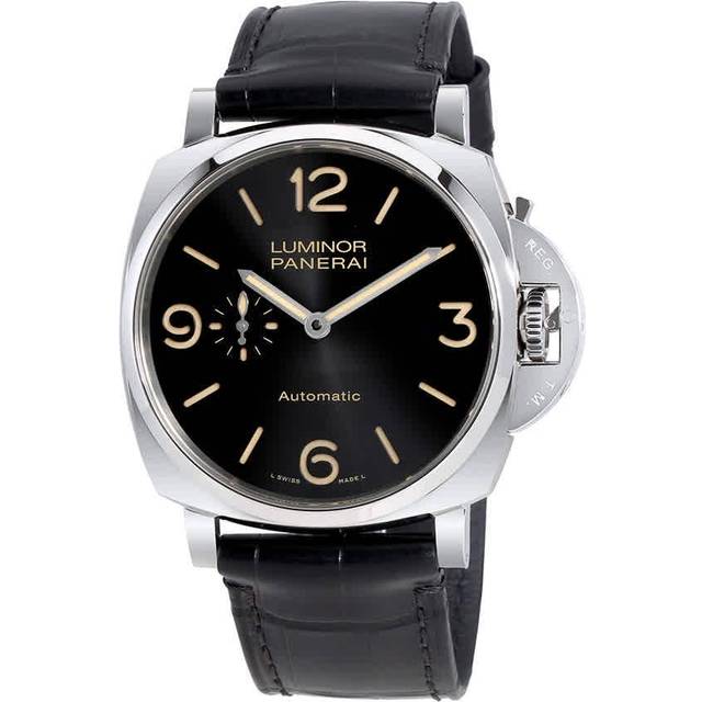 PANERAI Luminor Due 3 Days 45MM Automatic Men's Watch PAM00674 - Black - 45 mm