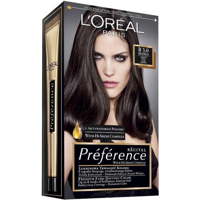 L'Oreal Paris Preference Hair Color 3.0 Brasilia Brown