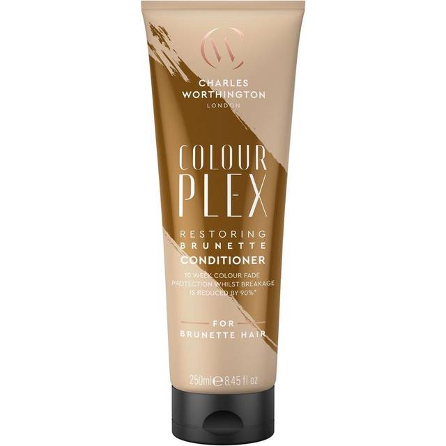 Charles Worthington ColourPlex Restoring Brunette Conditioner, Brunette Conditioner to Tone and Restore Colour, Conditioner for Brown Hair, Salon Cond