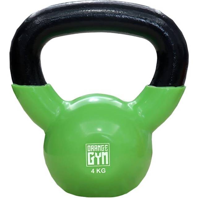 Orange Gym - Vinyl Kettlebell - 4KG