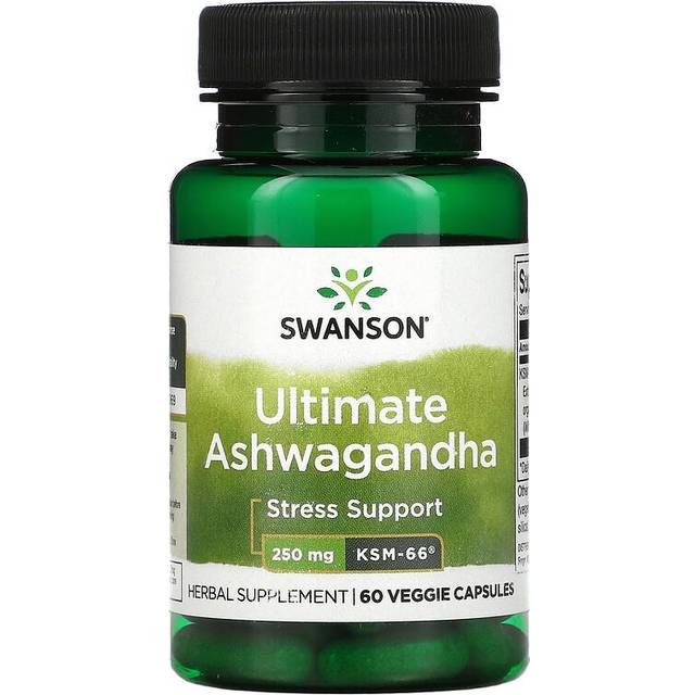 Swanson  Ultimate Ashwagandha  250 mg   60 Veggie Capsules