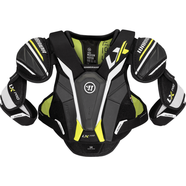 Warrior Skulderskydd LX Pro Yth - Svart (S/M)