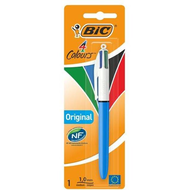 Bic 4 Colours Original Ballpoint Pen - Multi - Medium