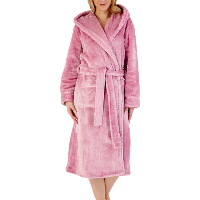 (Mauve, XLarge) Slenderella HC4341 Women's Dressing Gown