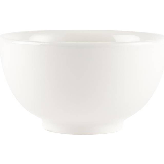 Churchill Plain Whiteware Large Footed Bowls 145mm (Pack of 6)