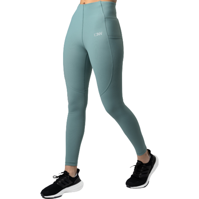Mercury Compression Tights wmn Aqua Green - Blue