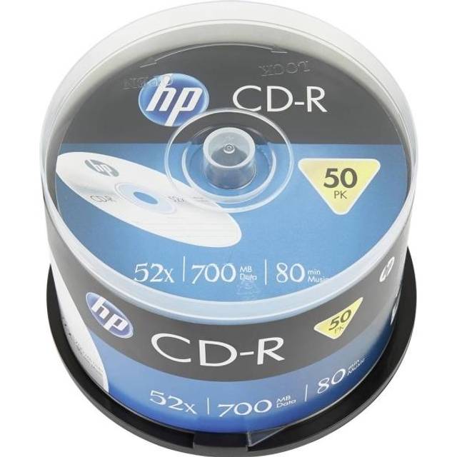 HP CRE00017WIP CD-R 700 MB 50 st Spindel Skrivbar