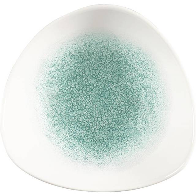 Churchill Studio Prints Raku Triangle Bowls Quartz Black 185mm 370ml (Pack of 12)