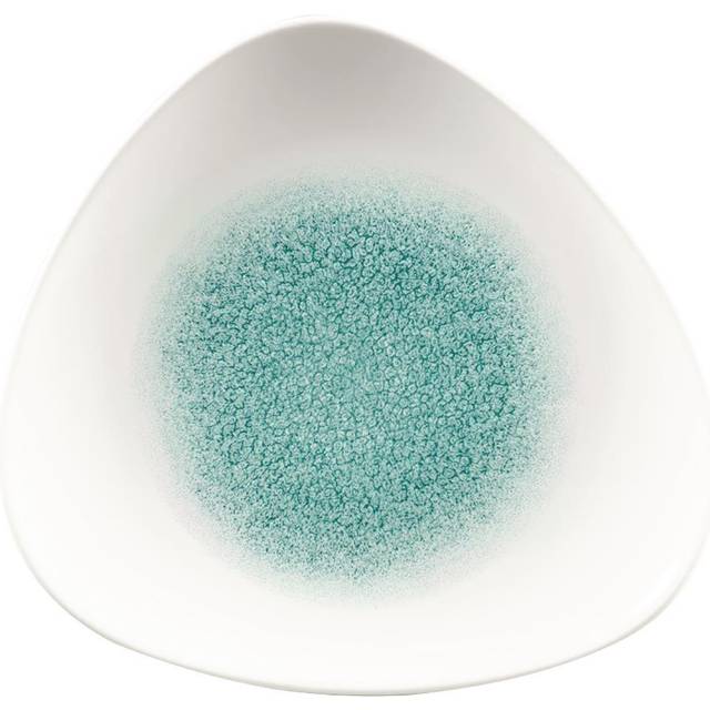 Churchill Raku Quartz Black Lotus Plate - 9"- you get 12 - black