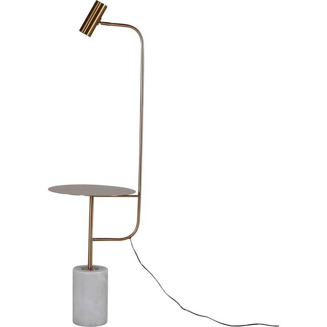 Vega Bordslampa - Vit Stål ⌀40 cm - Bordslampor - guld/vit