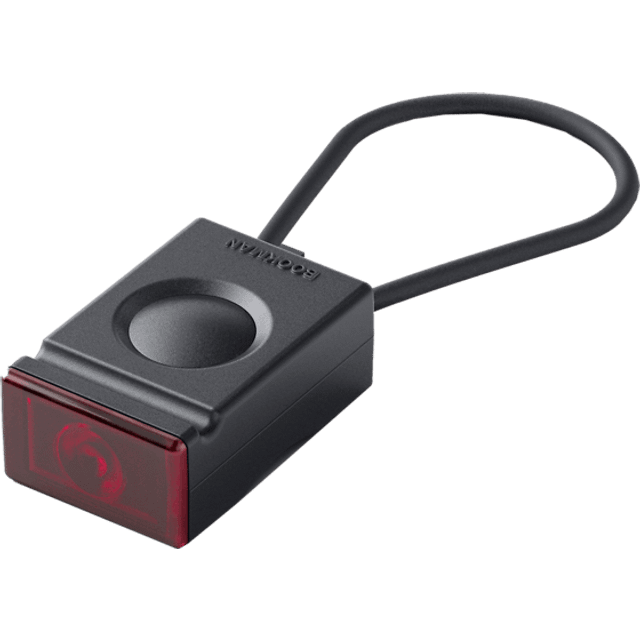 Bookman cykellampa block light bak svart