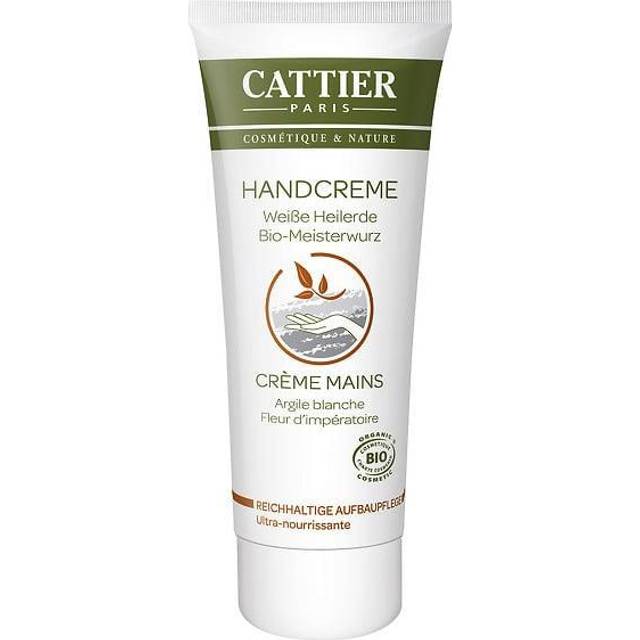 Cattier Skin care Hand care Hvidt ler & mesterrod Nærende, opbyggende håndcreme 75ml