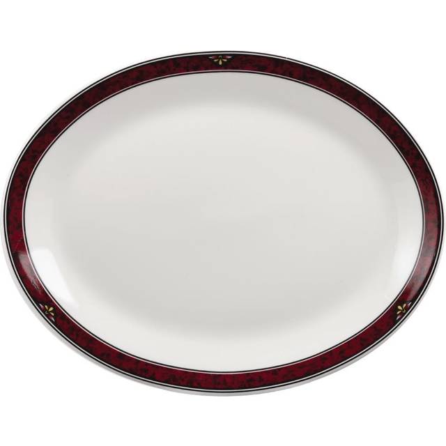 Churchill Milan Oval Platters 254mm (Pack of 12)