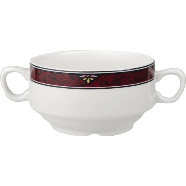 Churchill Milan Handled Soup Bowls 398ml (Pack of 24)