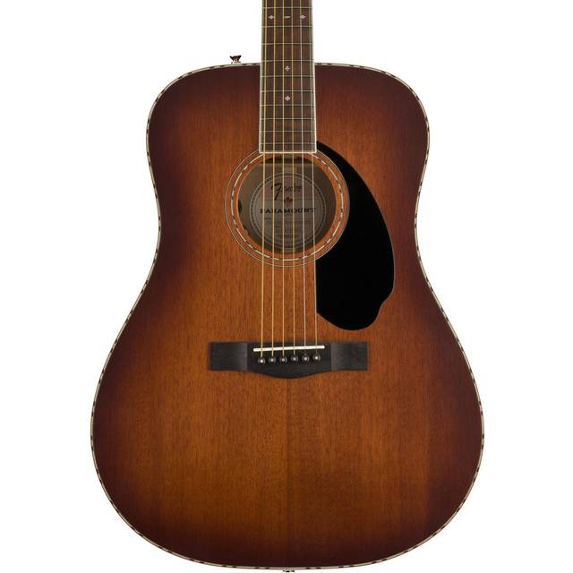 Fender - PD-220E Acoustic-Electric Guitar - 3-Colour Vintage Sunburst