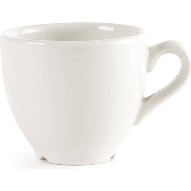 Churchill Plain Whiteware Espresso Cups 85ml (Pack of 24)