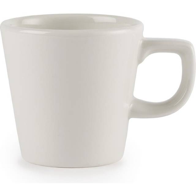 Churchill Plain Whiteware Cafe Cups 115ml (Pack of 24)