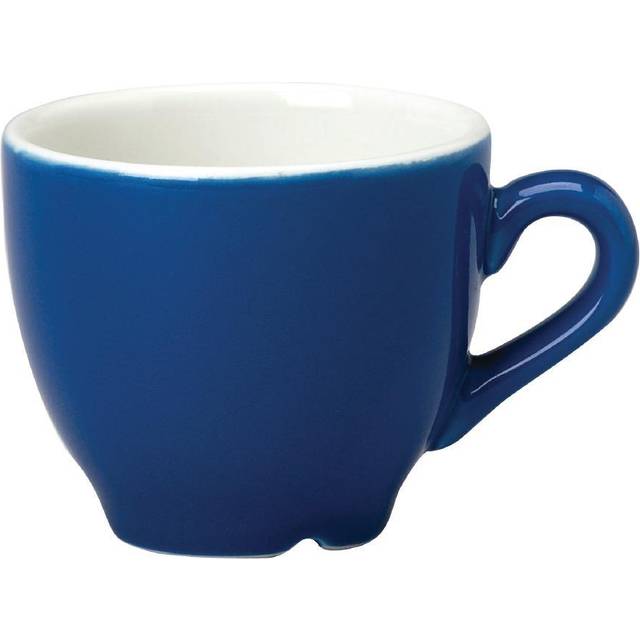 Churchill New Horizons Colour Glaze Espresso Cups Orange 85ml (Pack of 24)