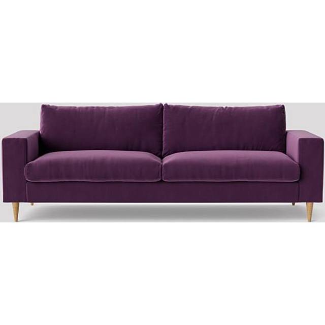 Swoon Evesham Large 3 Seater Sofa, Dark Leg