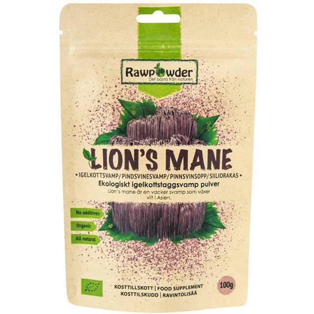 Rawpowder Lion's Mane Pulver 100g