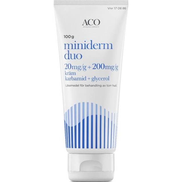 Miniderm Duo, kräm 20 mg/g + 200 mg/g 100 gram