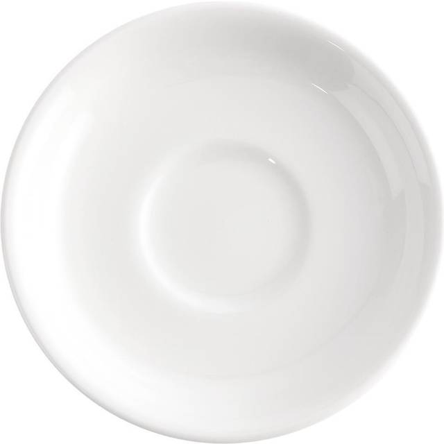 Churchill Plain Whiteware Saucers 114mm (Pack of 24)