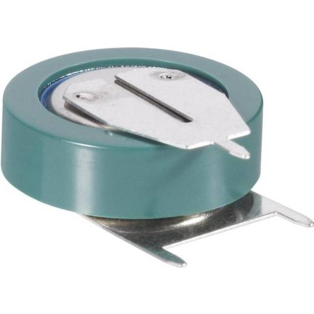 Varta 55608201046 NiMH 80H 1.2V 80mAh Rechargeable Button Cell + Solder Pins