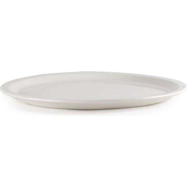 Churchill Plain Whiteware Nova Plates 340mm (Pack of 6)