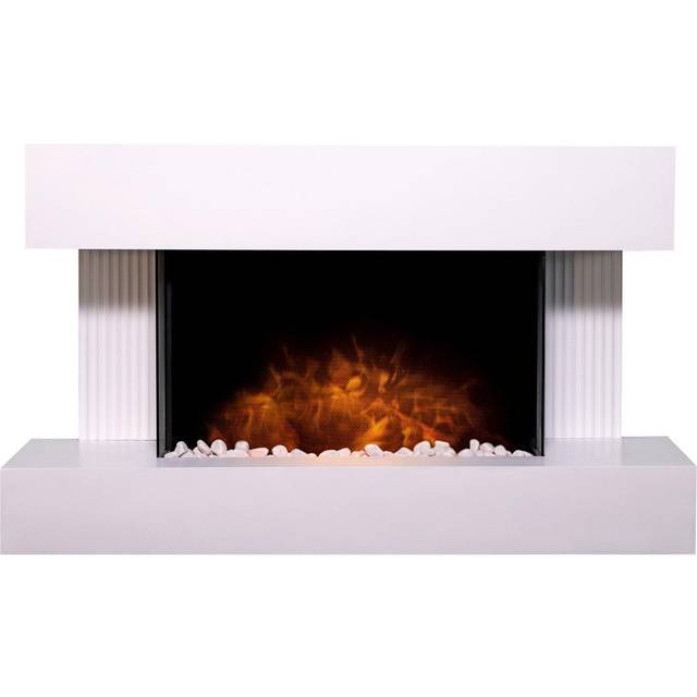 Adam Manola Wall Mounted Electric Suite with Remote in Charcoal Grey, 39 Inch - Charcoal grey