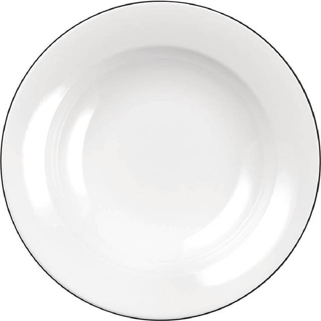 Churchill Alchemy Mono Rimmed Soup Bowls 230mm (Pack of 12)