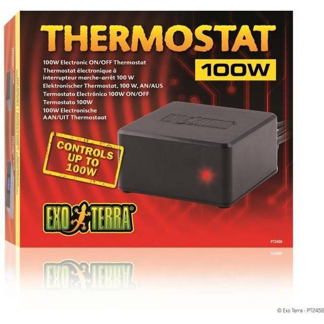 Exo Terra Reptile Electronic On/Off Thermostat, 100 W