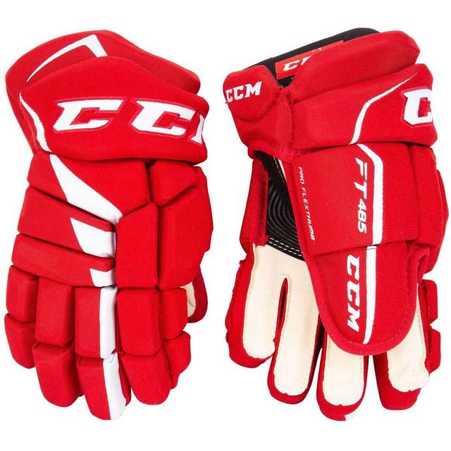 CCM Handske Jetspeed FT485 Sr. - 15", RÖD/VIT - Röd/Vit (15)