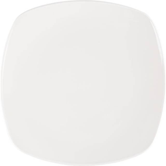 Churchill Plain Whiteware X Squared Plates 252mm (Pack of 12)
