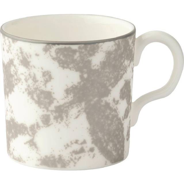 Royal Crown Derby Crushed Velvet Grey Cup 3oz (Pack of 6)