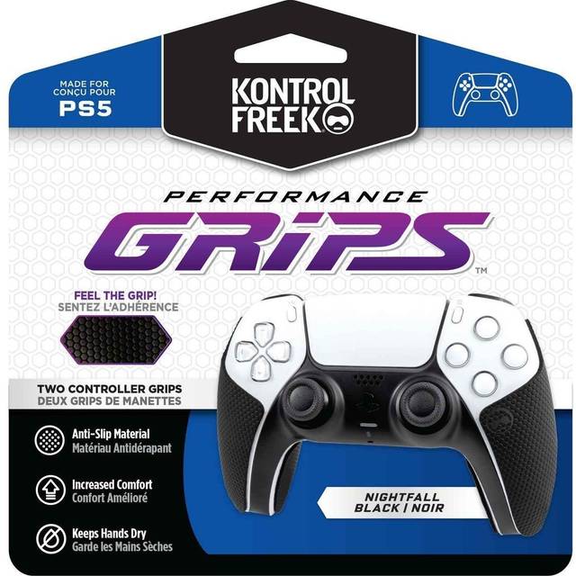 KontrolFreek Performance Grips (Black) - PS5