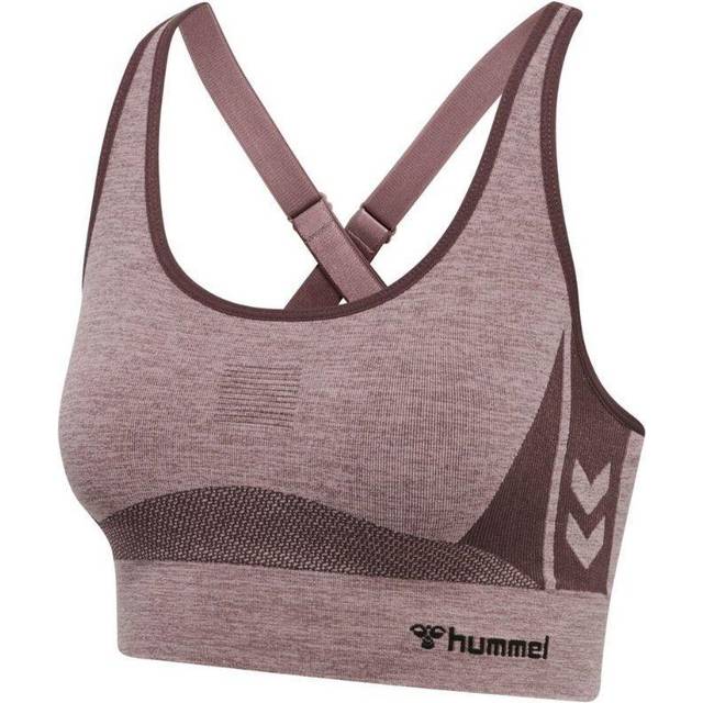 Women's bra Hummel Seamless Sports - Marron