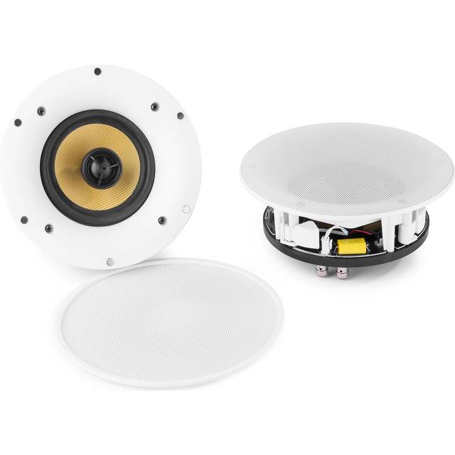 (B-Stock) Power Dynamics WCS50 Ceiling Speakers with WiFi and Bluetooth (Set of 2)