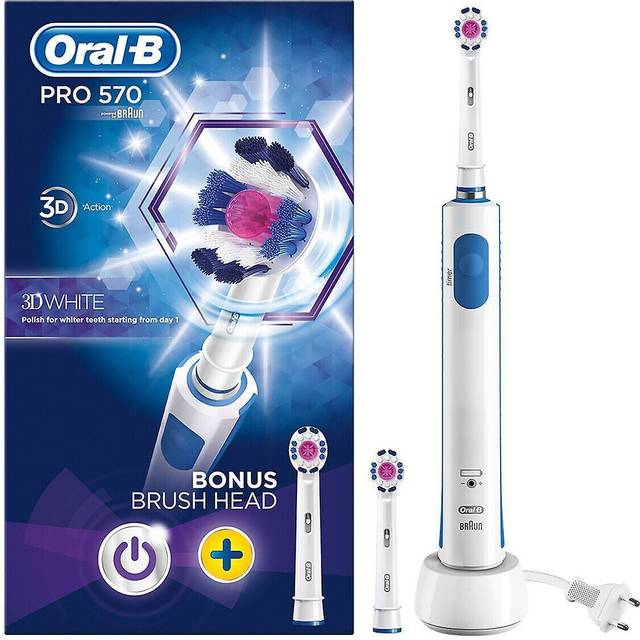 Oral B Tandborste Crossaction Pro 570 3D Vit