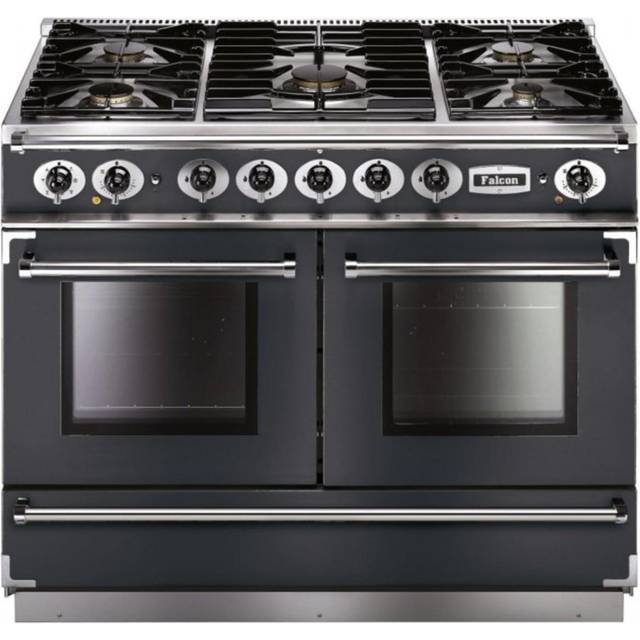 Falcon FCON1092DFSL/NM Continental 1092 Dual Fuel Range Cooker - SLATE