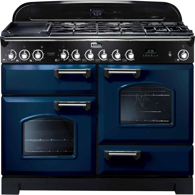 Falcon Classic Deluxe 110 gas - Regal blue/krom